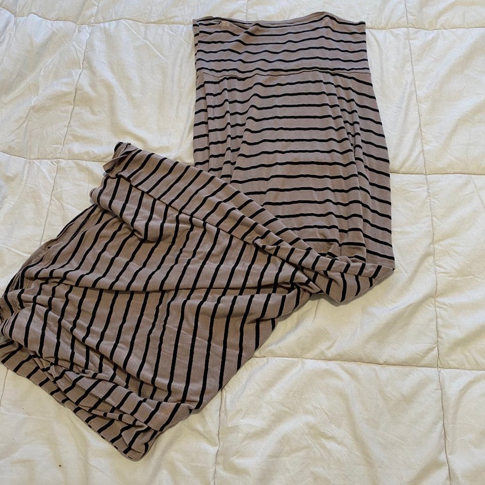Long Fold over Skirt